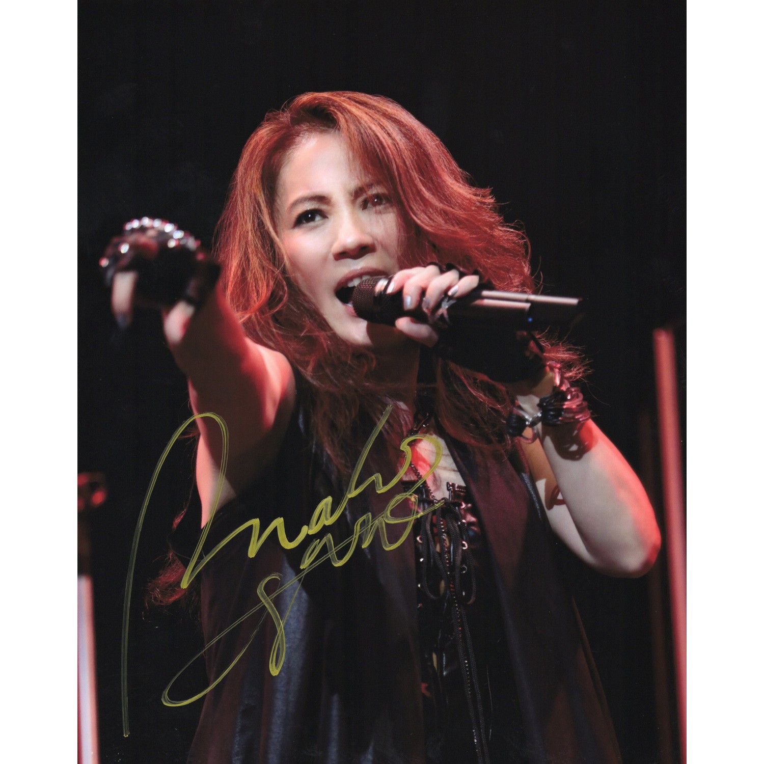 大黒摩季直筆サイン入り写真当選書付